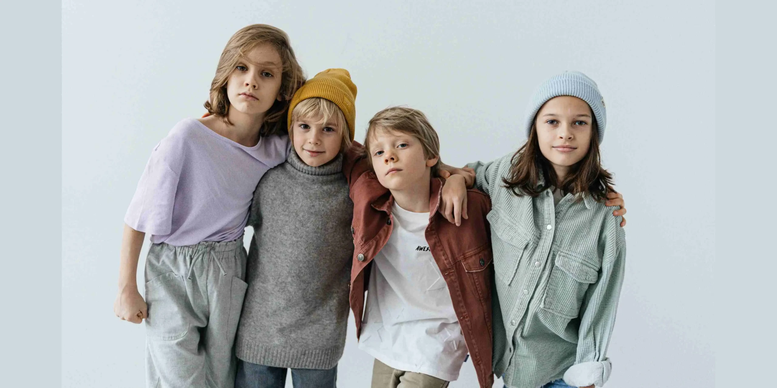 Boys Cotton Fabric Cream color printed Kurta with Nehru jacket and White Pyjama